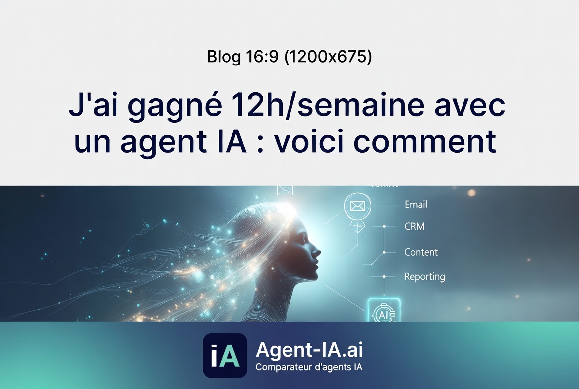 J'ai gagné 12h/semaine avec un agent IA : voici comment