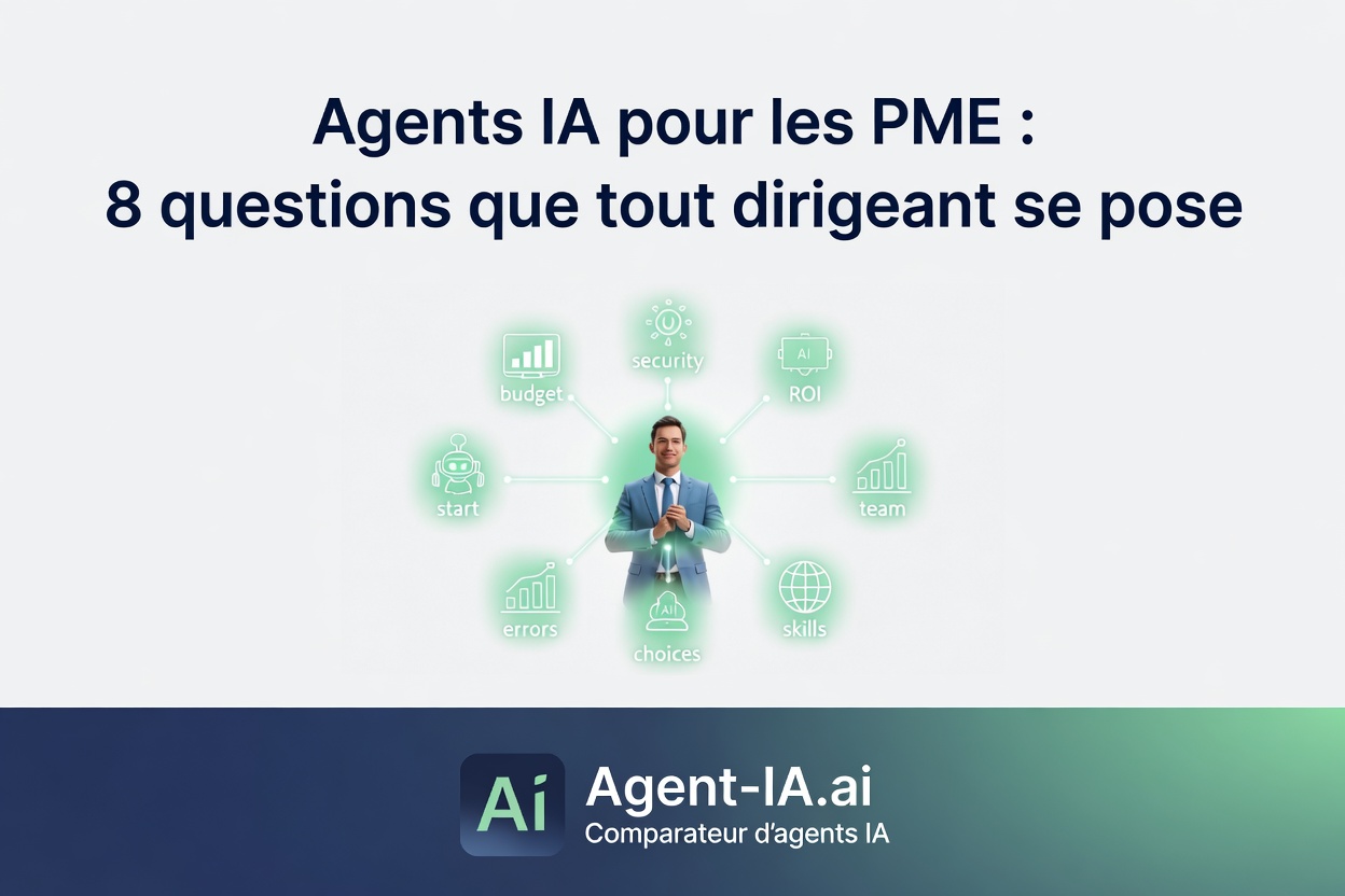 Agents IA pour les PME : 8 questions que tout dirigeant se pose