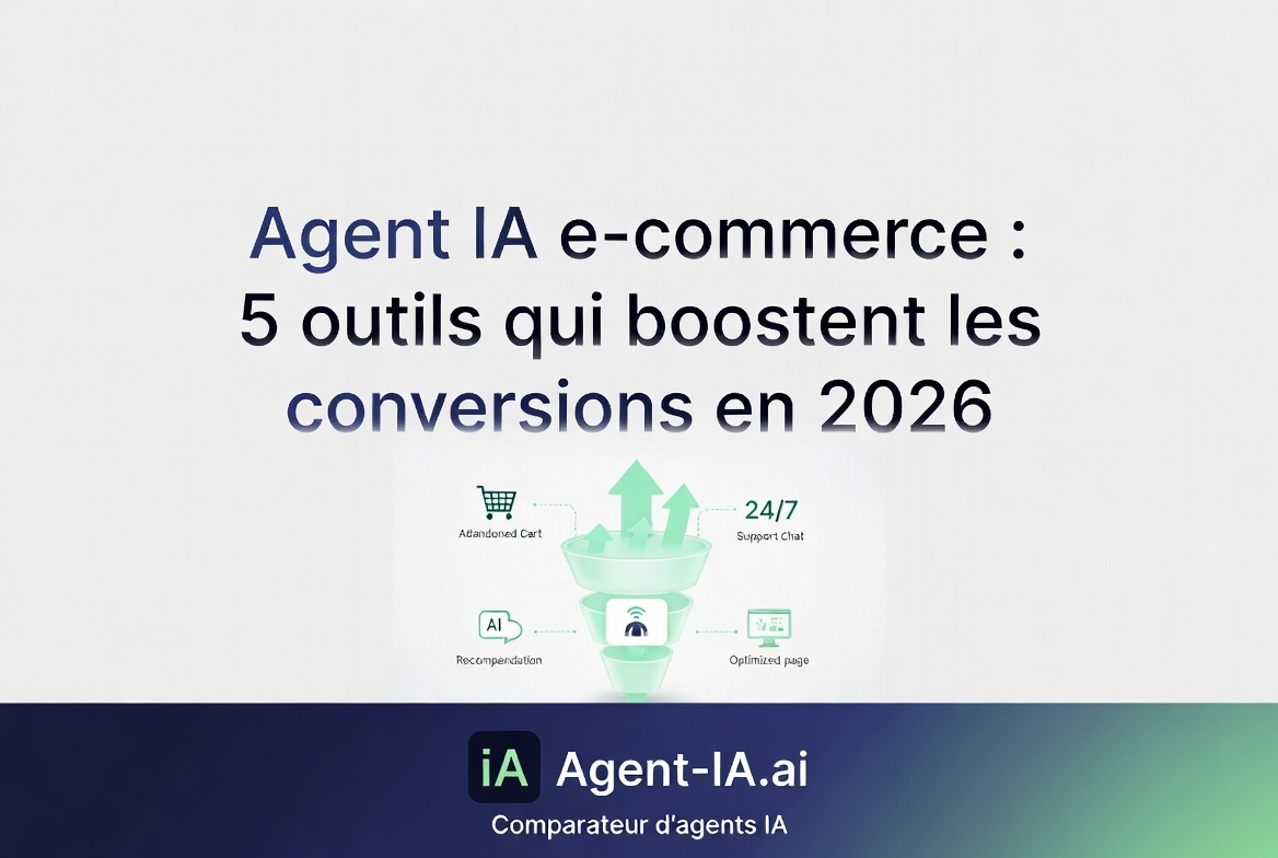 Agent IA e-commerce : 5 outils qui boostent les conversions en 2026